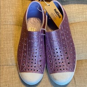Native Purple Sneakers Comfortable Casual Footwear
